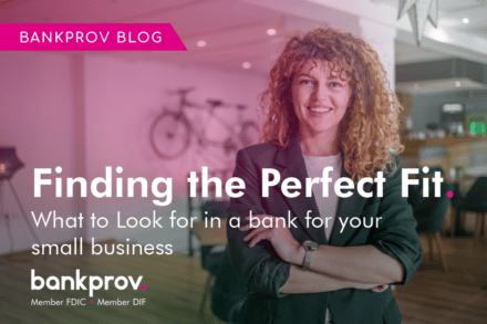 Moonstone Bank Blog: Finding the Perfect Fit. What to look for in a bank for your small business.